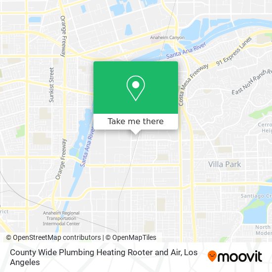 Mapa de County Wide Plumbing Heating Rooter and Air