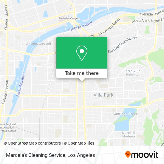Mapa de Marcela's Cleaning Service