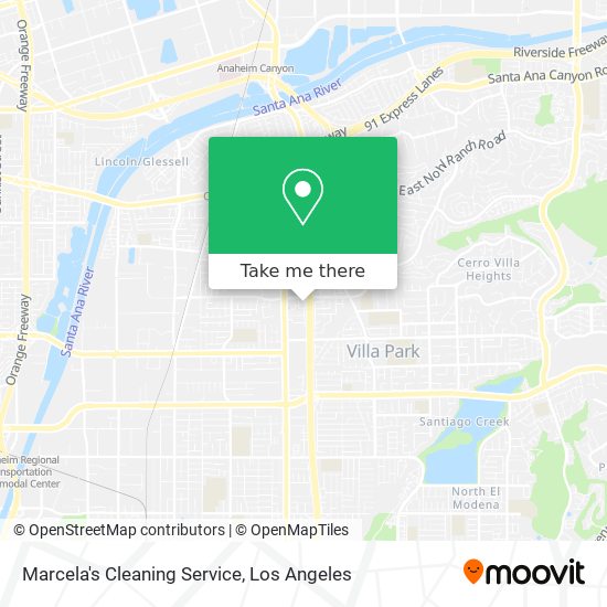 Marcela's Cleaning Service map