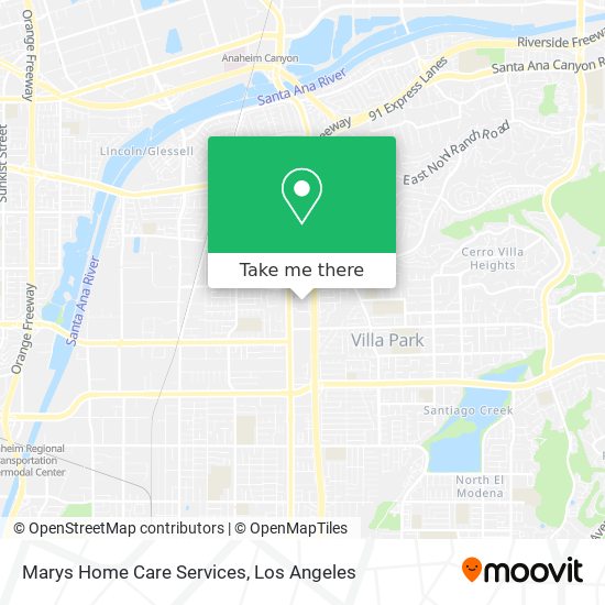 Mapa de Marys Home Care Services