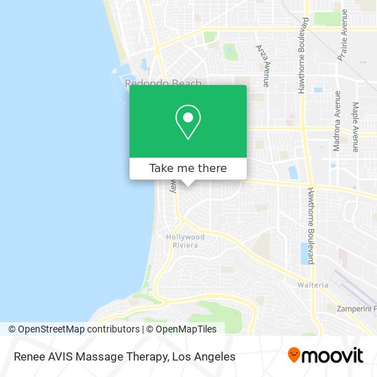 Mapa de Renee AVIS Massage Therapy