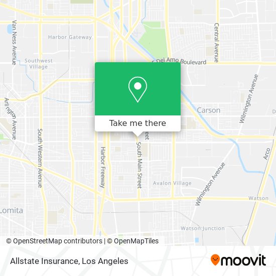 Allstate Insurance map