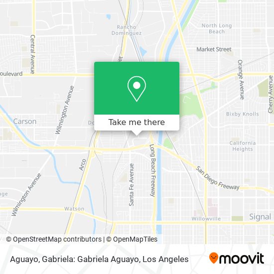 Aguayo, Gabriela: Gabriela Aguayo map