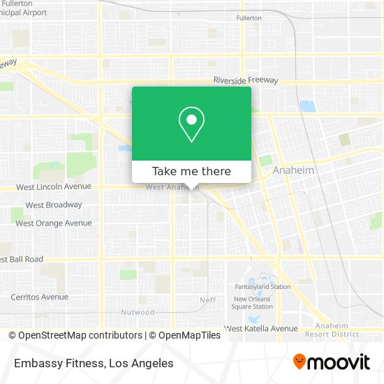 Embassy Fitness map