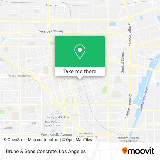 Bruno & Sons Concrete map