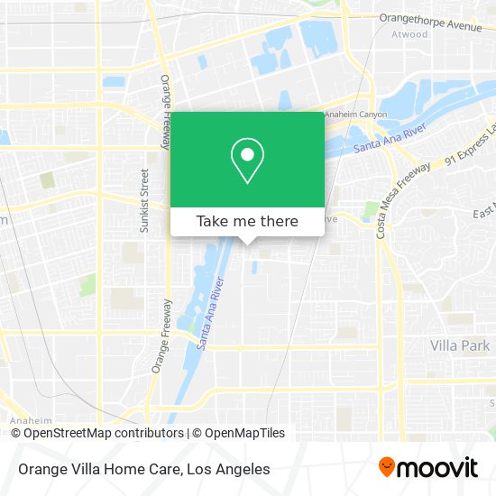 Orange Villa Home Care map