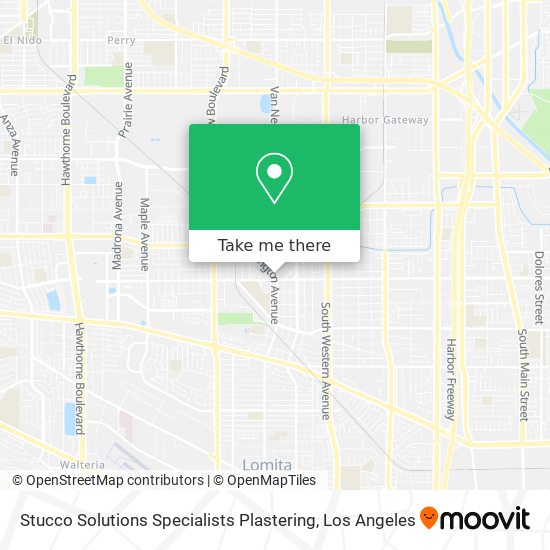 Stucco Solutions Specialists Plastering map