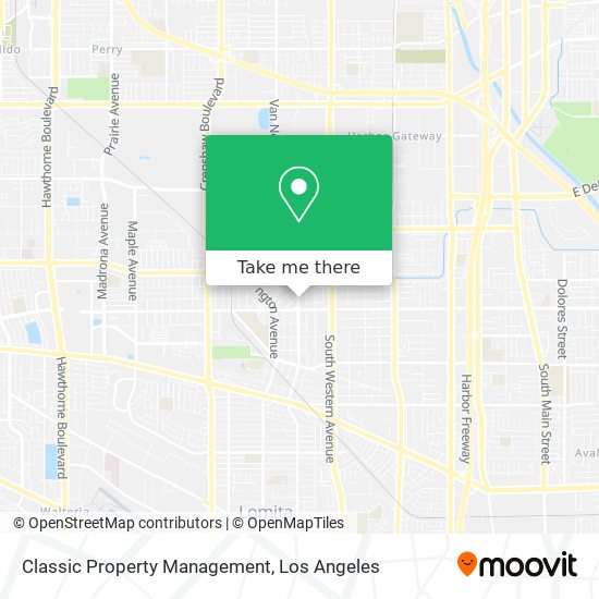 Classic Property Management map