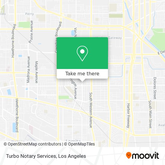 Turbo Notary Services map