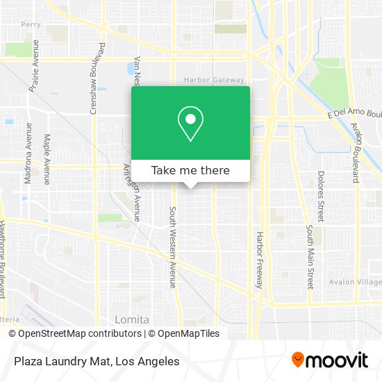 Mapa de Plaza Laundry Mat