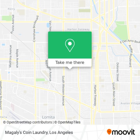 Magaly's Coin Laundry map