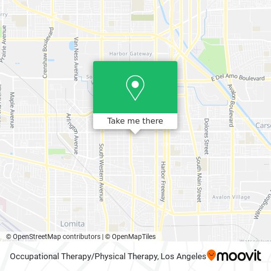 Mapa de Occupational Therapy / Physical Therapy