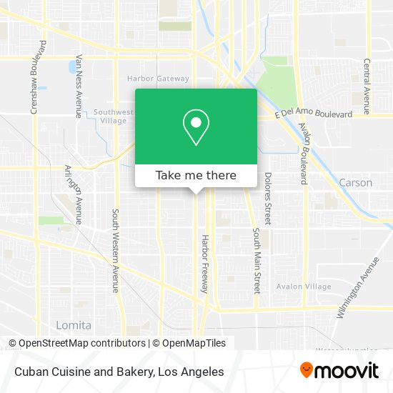 Cuban Cuisine and Bakery map