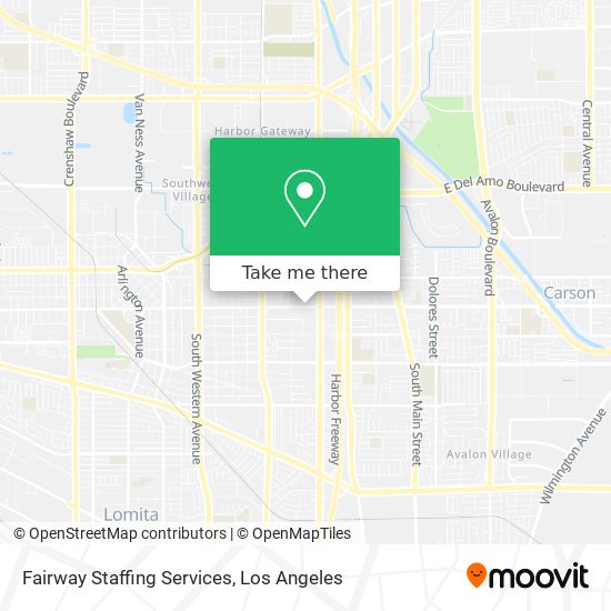 Mapa de Fairway Staffing Services