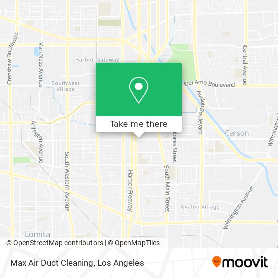 Max Air Duct Cleaning map