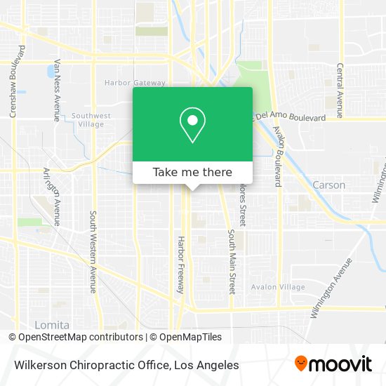 Mapa de Wilkerson Chiropractic Office