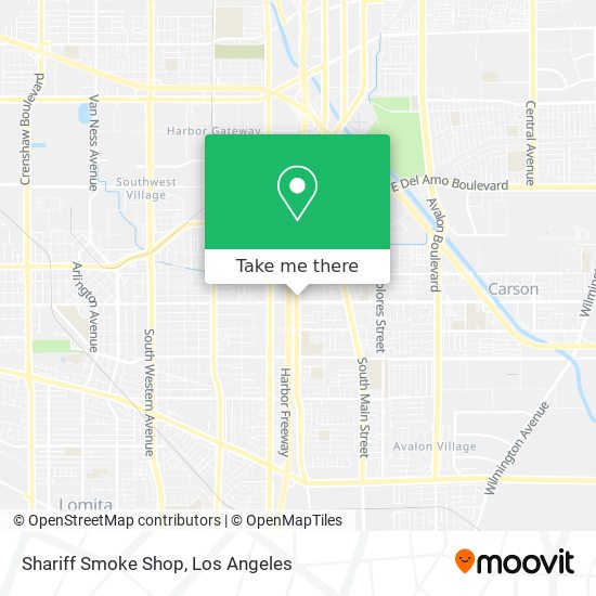 Shariff Smoke Shop map