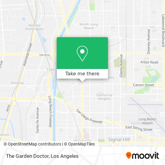 The Garden Doctor map