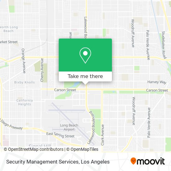 Mapa de Security Management Services