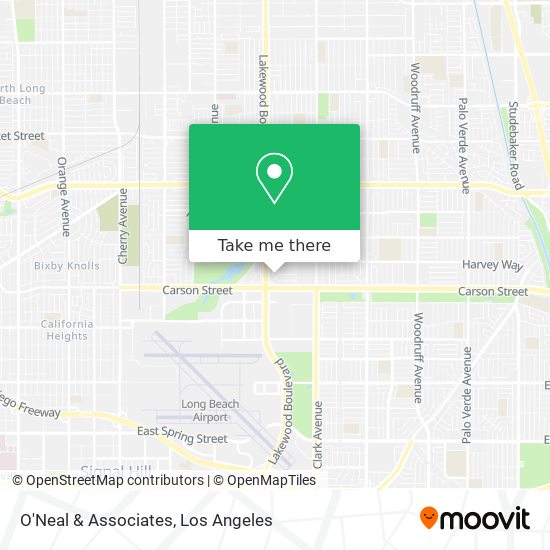 Mapa de O'Neal & Associates
