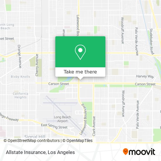 Allstate Insurance map