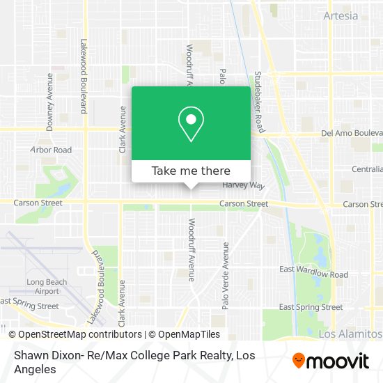 Mapa de Shawn Dixon- Re / Max College Park Realty
