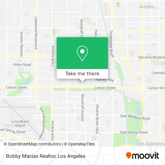 Mapa de Bobby Macias Realtor