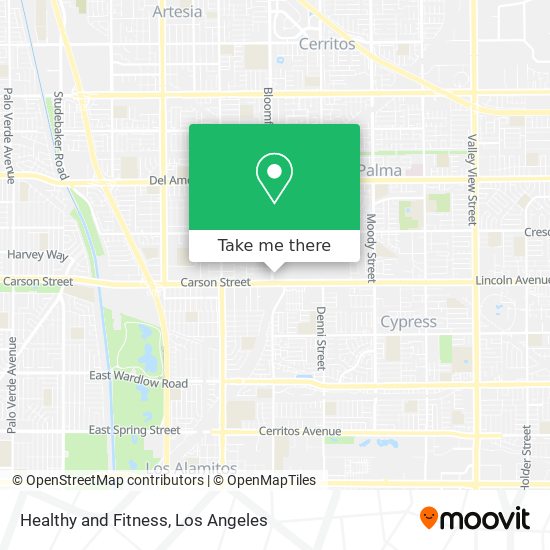 Healthy and Fitness map