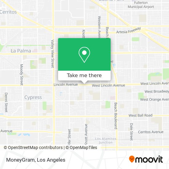 MoneyGram map