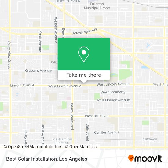 Best Solar Installation map