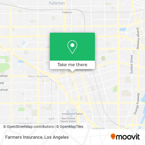 Mapa de Farmers Insurance