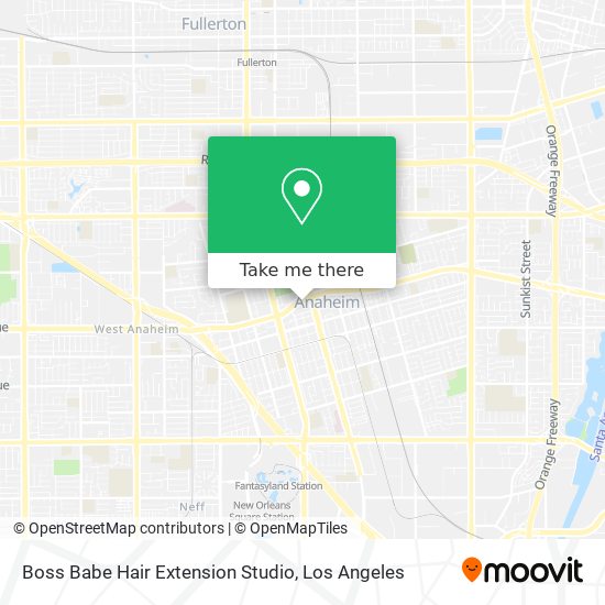 Boss Babe Hair Extension Studio map