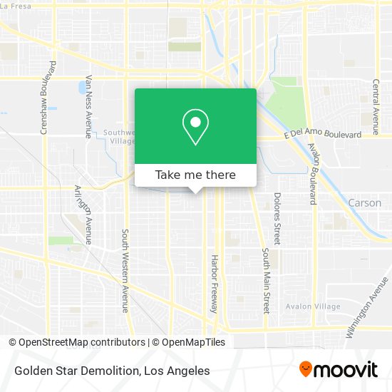 Mapa de Golden Star Demolition