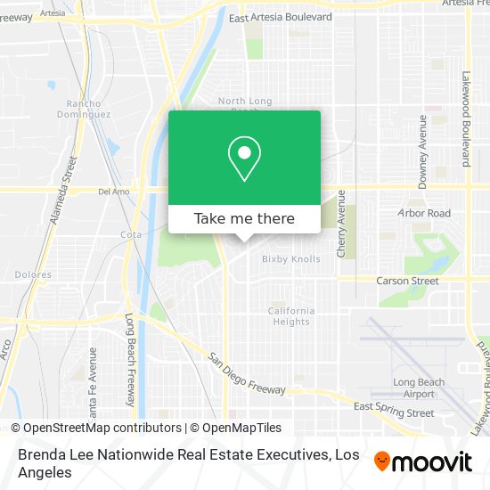 Mapa de Brenda Lee Nationwide Real Estate Executives