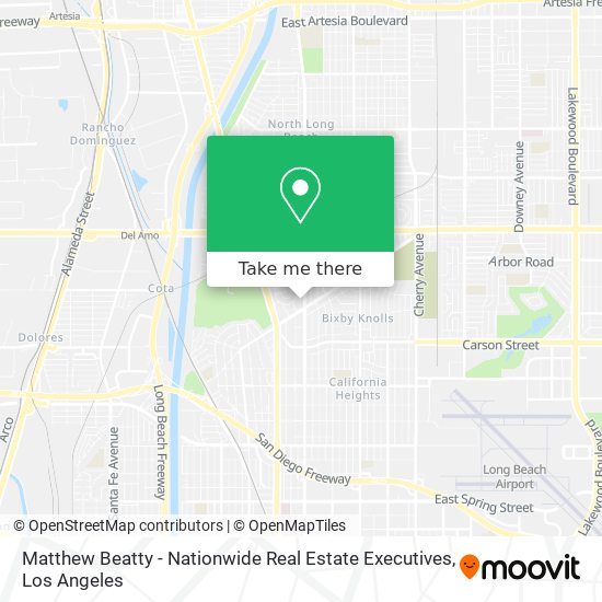 Matthew Beatty - Nationwide Real Estate Executives map
