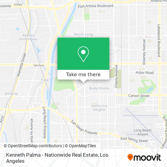 Kenneth Palma - Nationwide Real Estate map