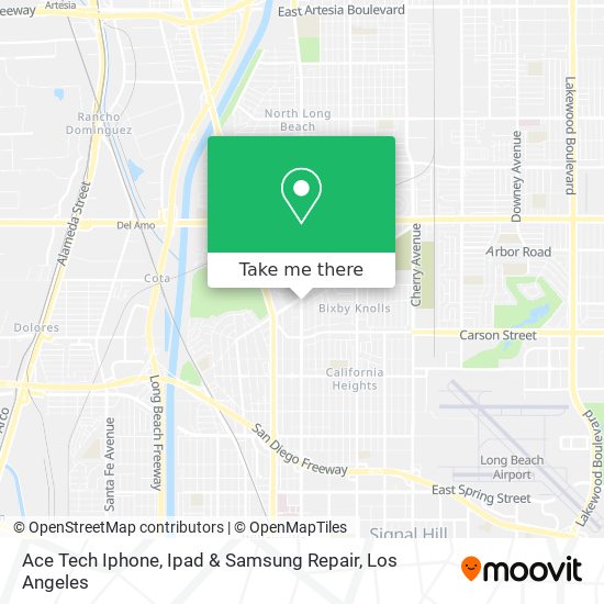 Mapa de Ace Tech Iphone, Ipad & Samsung Repair