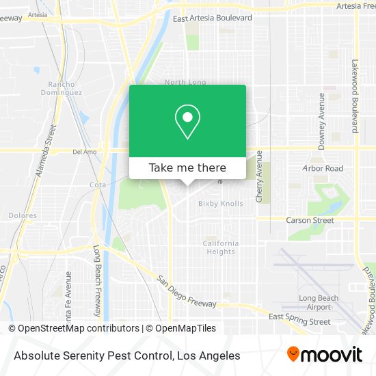 Mapa de Absolute Serenity Pest Control