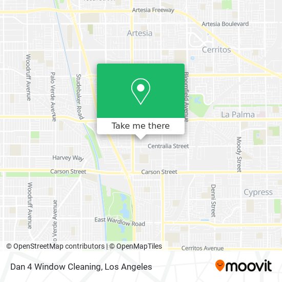 Dan 4 Window Cleaning map