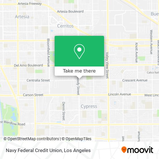 Navy Federal Credit Union map