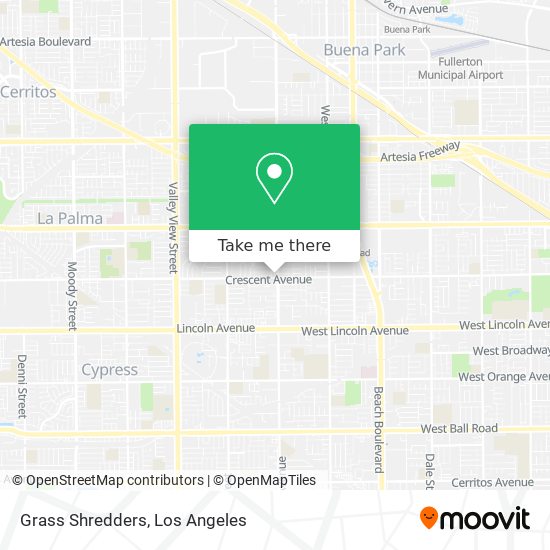 Grass Shredders map