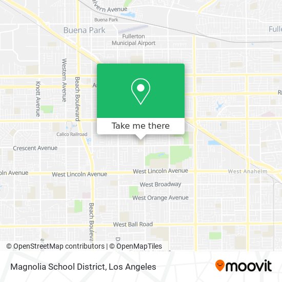 Mapa de Magnolia School District