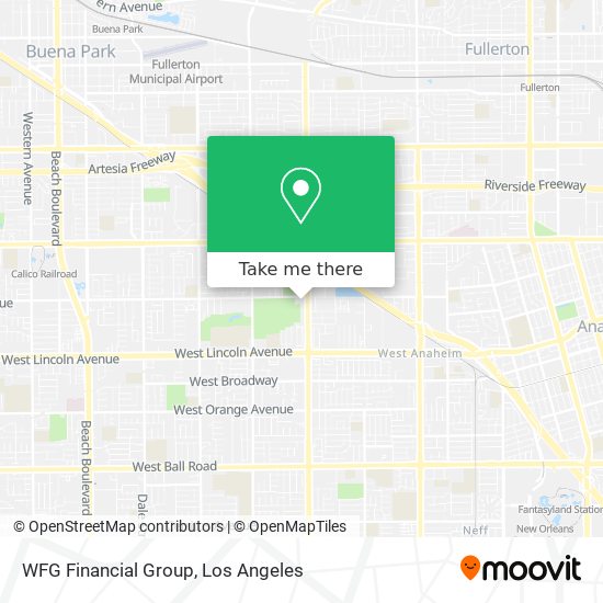 WFG Financial Group map