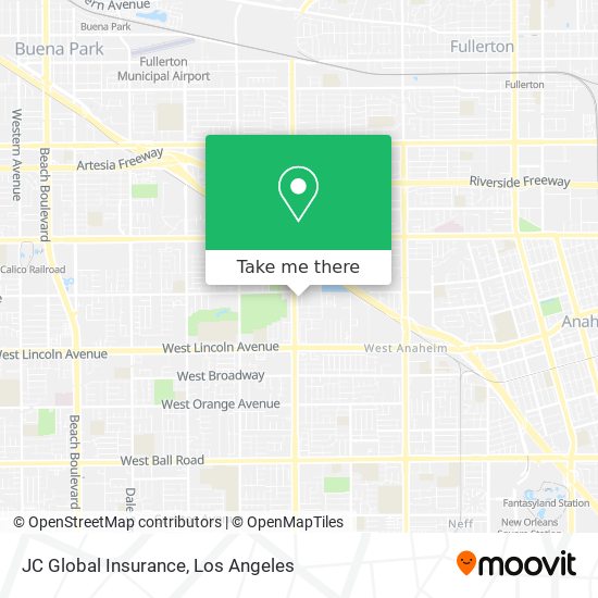 JC Global Insurance map