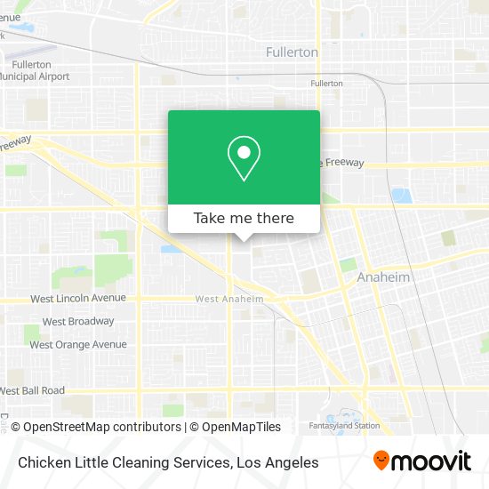 Mapa de Chicken Little Cleaning Services