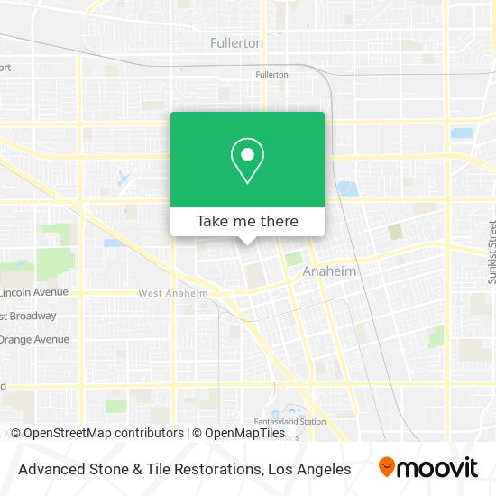 Advanced Stone & Tile Restorations map