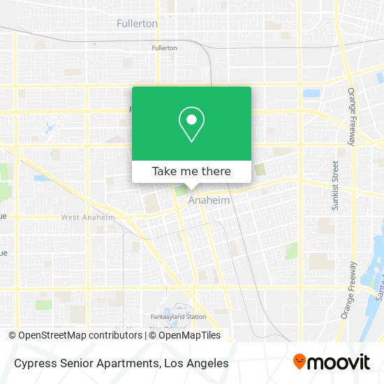 Cypress Senior Apartments map