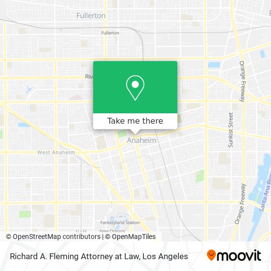 Richard A. Fleming Attorney at Law map