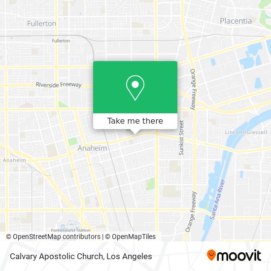 Mapa de Calvary Apostolic Church