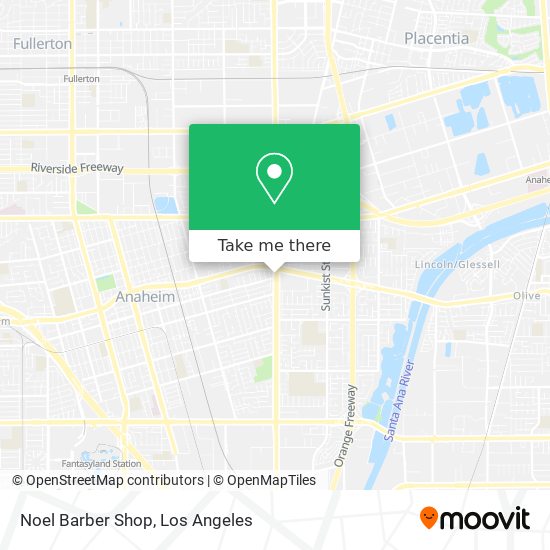 Noel Barber Shop map